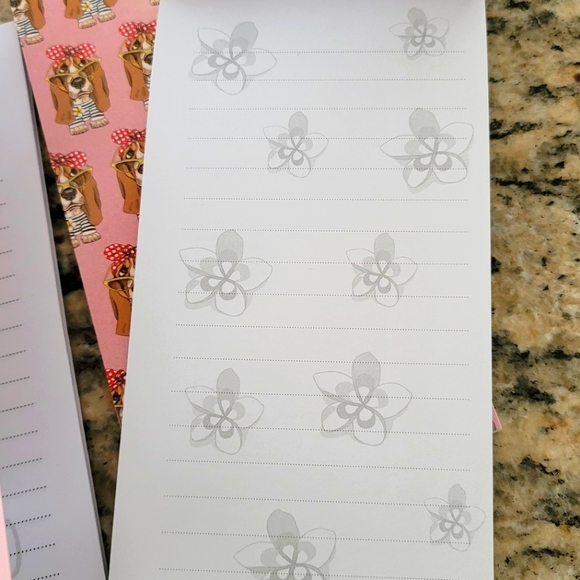 Cute Basset Hound Lined Notebook and 2 Note pads Brand New - Picture 3 of 4